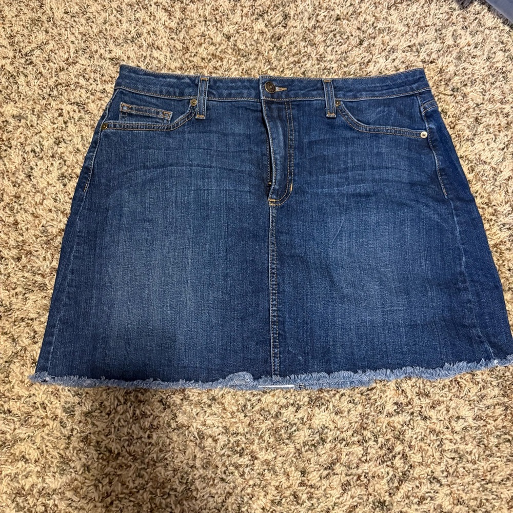 Denim Blue Skirt